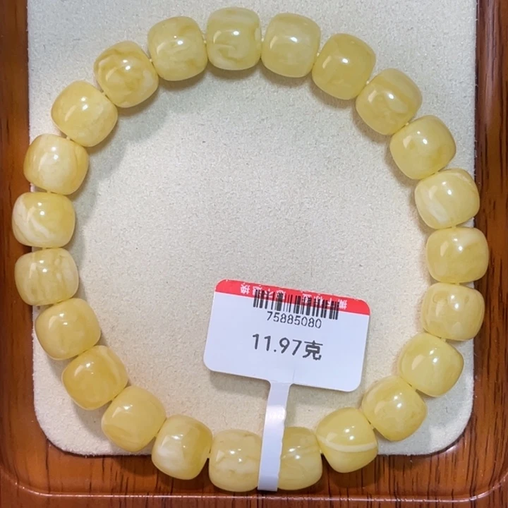 琥珀手链未镶嵌蜜蜡