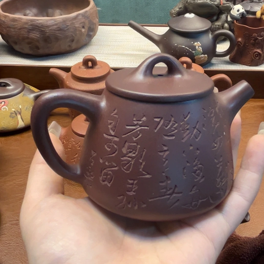 诸***顺紫砂雕宠小器高品
