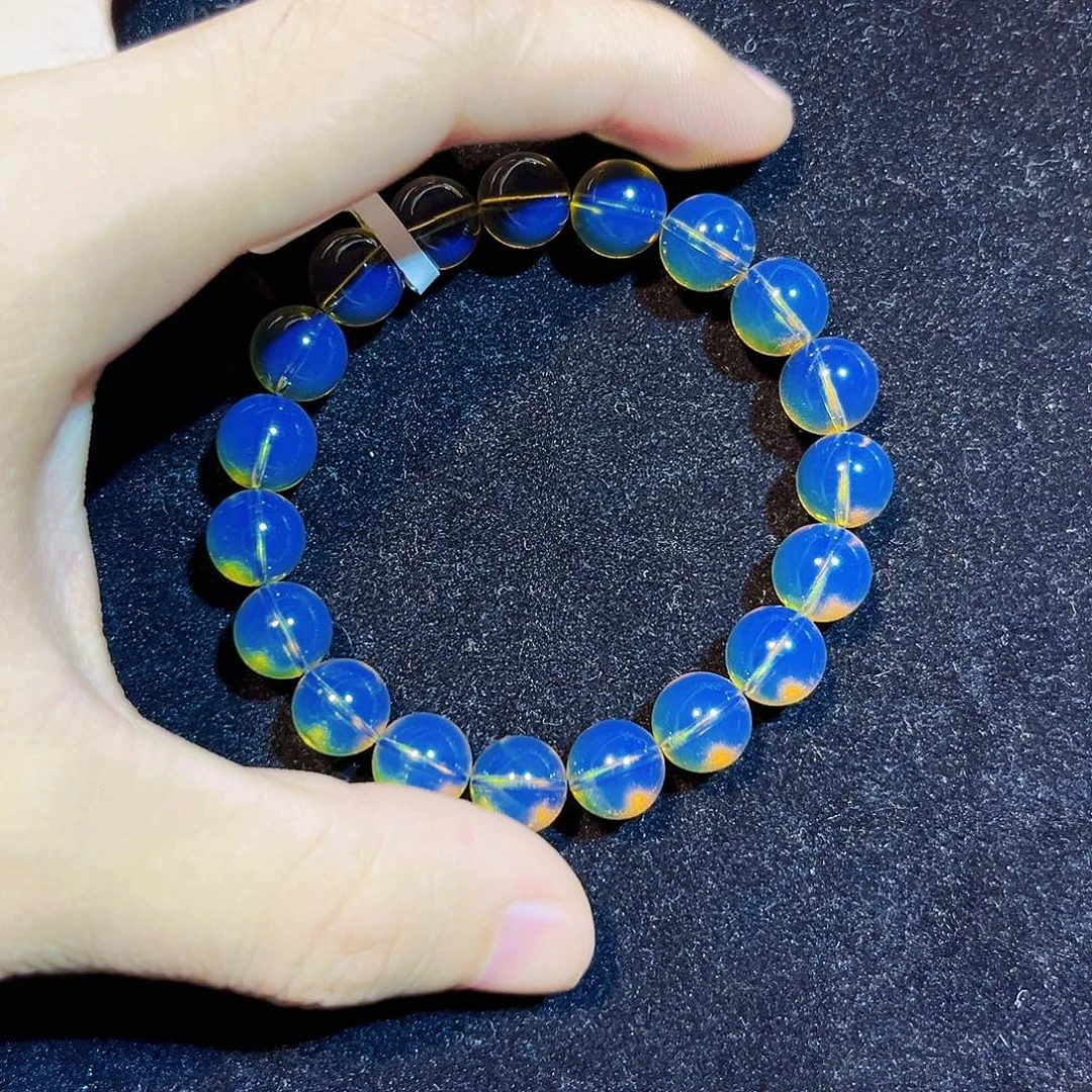 蓝珀未镶嵌珠宝奇石10mm