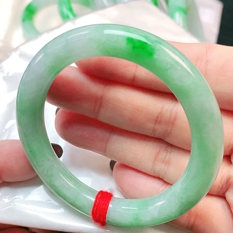 未镶嵌手镯翡翠圆条2255