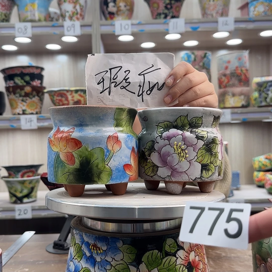 花盆紫砂瑕疵瑕疵775