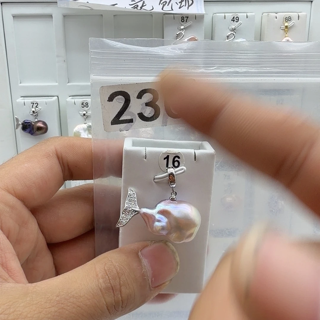 颈饰淡水珍珠合金