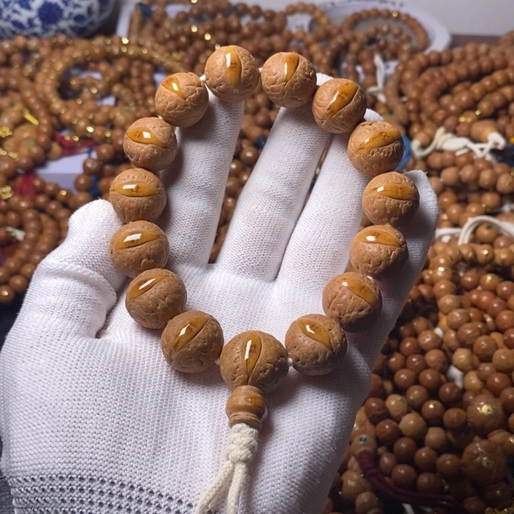 巨***名尼泊尔凤眼菩提手串