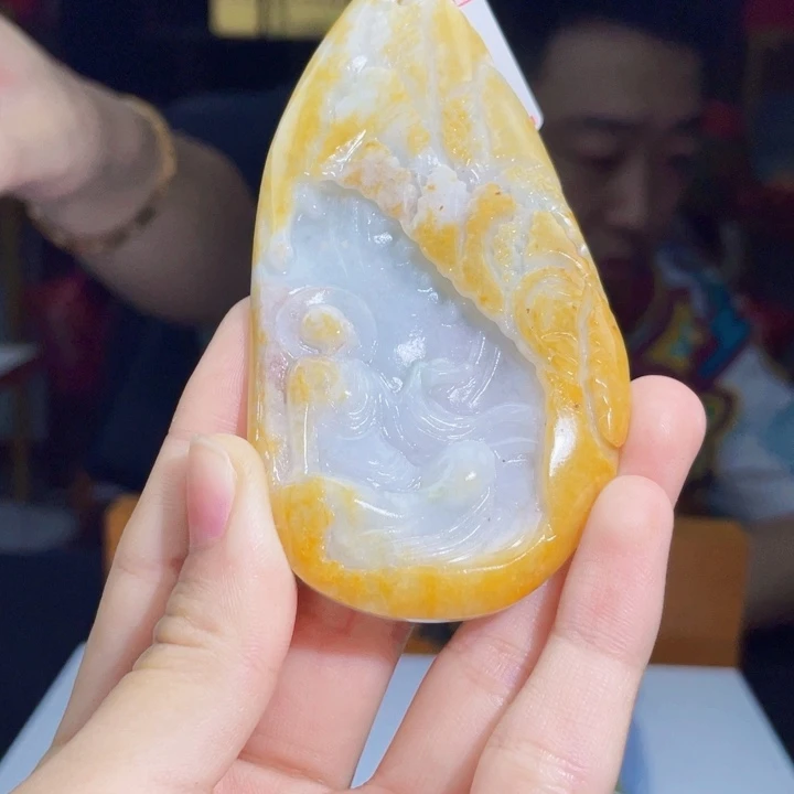 翡翠未镶嵌吊坠(不含链)S28
