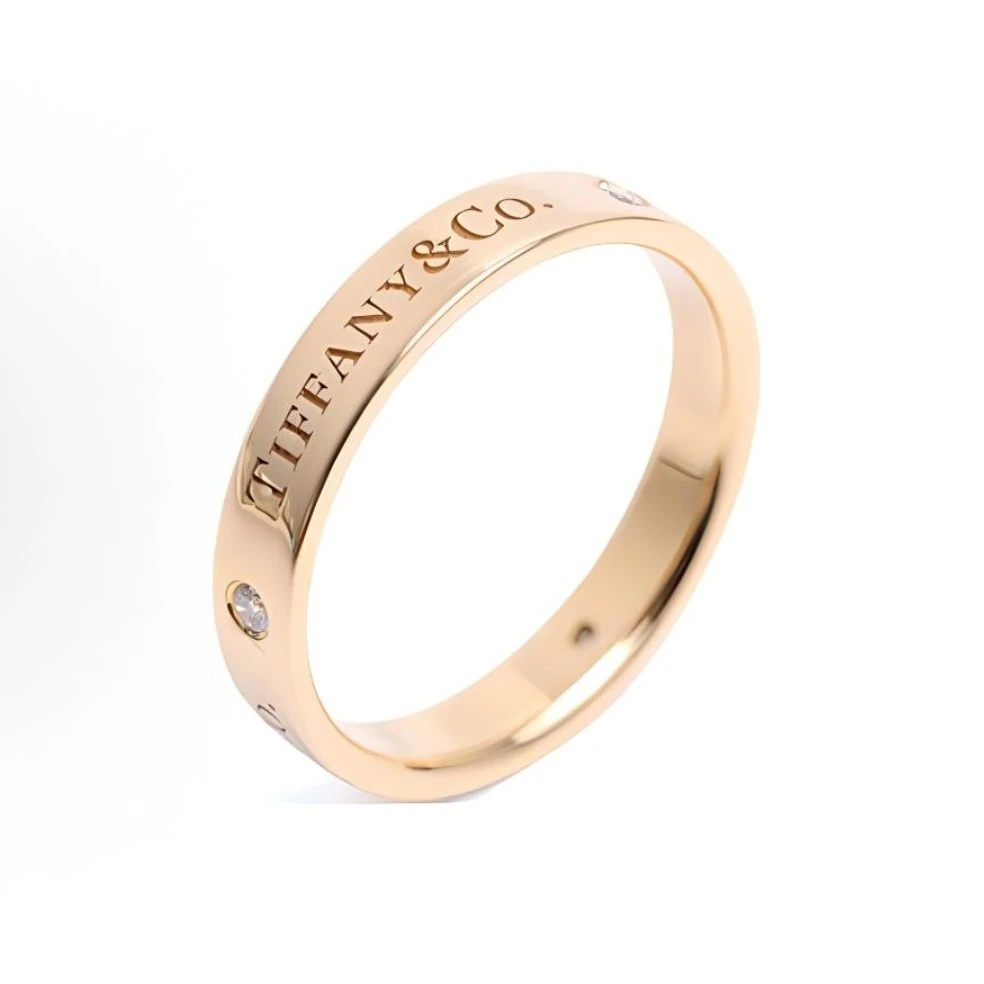 95新 Tiffany & Co./蒂芙尼 三钻戒指58号大U宽版15964073