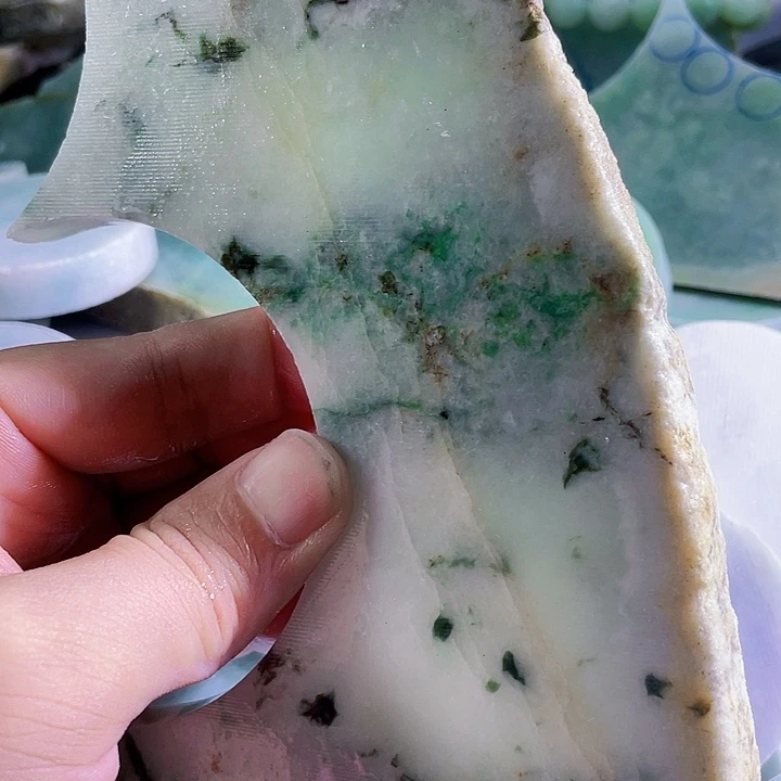 翡翠散珠天然翡翠A货