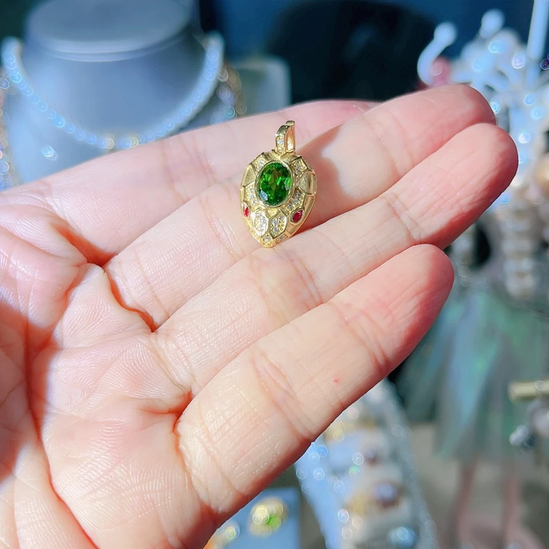 彩色蓝宝石戒指银S925镶嵌