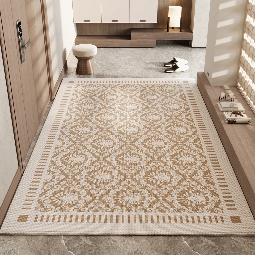 高级感入户门地垫玄关耐脏除尘免洗脚垫大门口防滑地毯免打理门垫