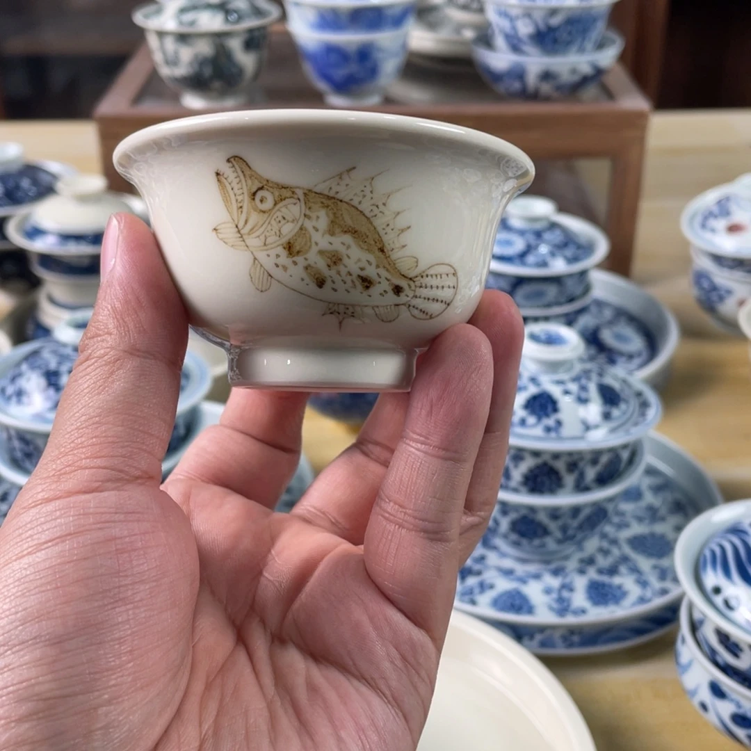 景德镇手工手绘茶具