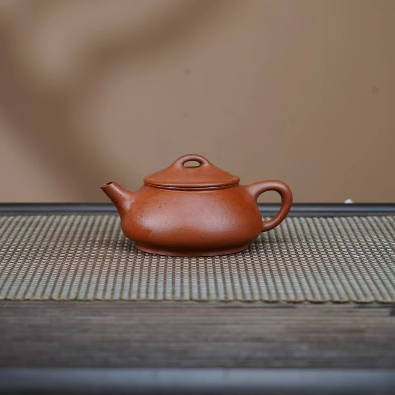 LHB老朱泥【许瓢200CC】宜兴黄龙山原矿手工紫砂壶