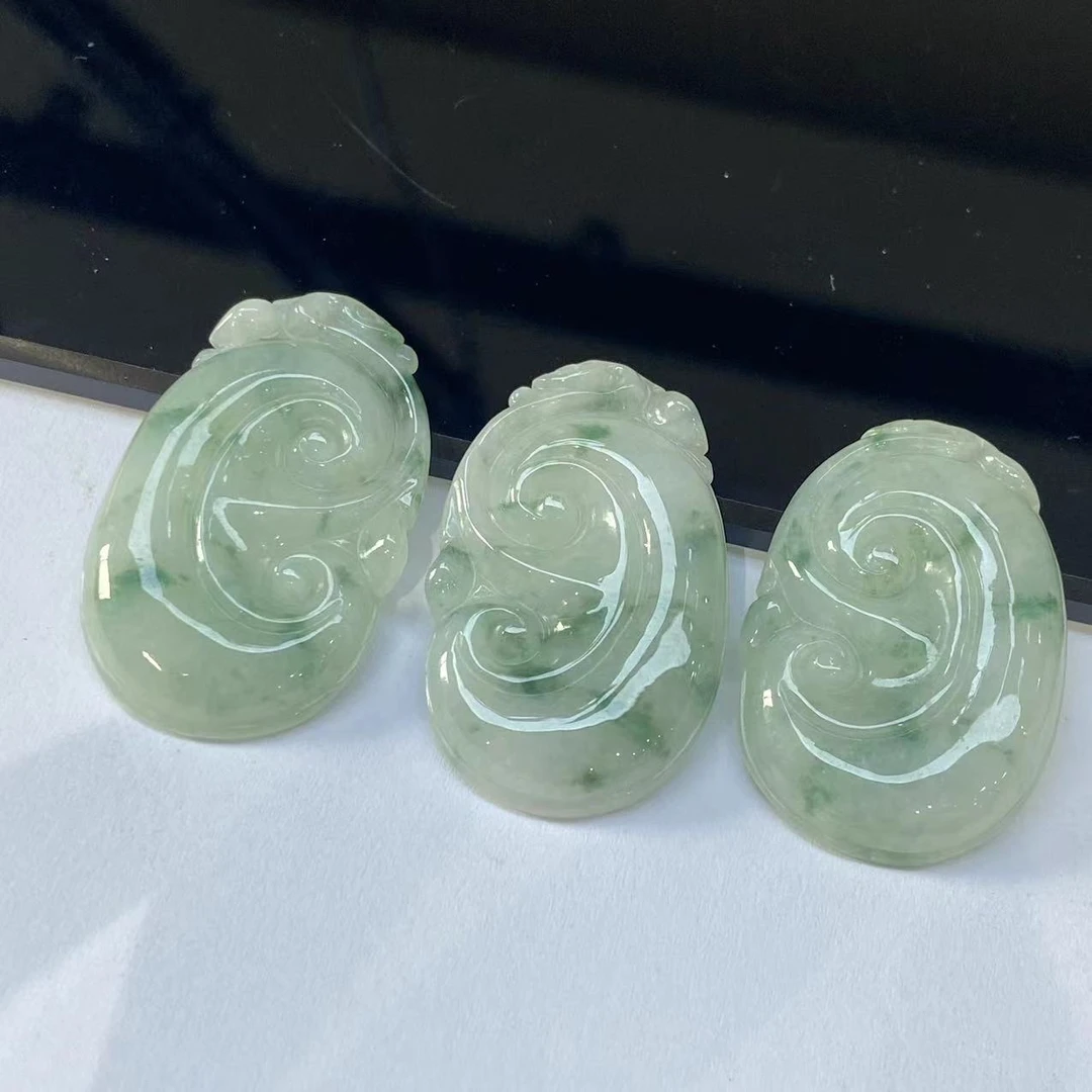 10280天然A货翡翠【如意】多样性发一个