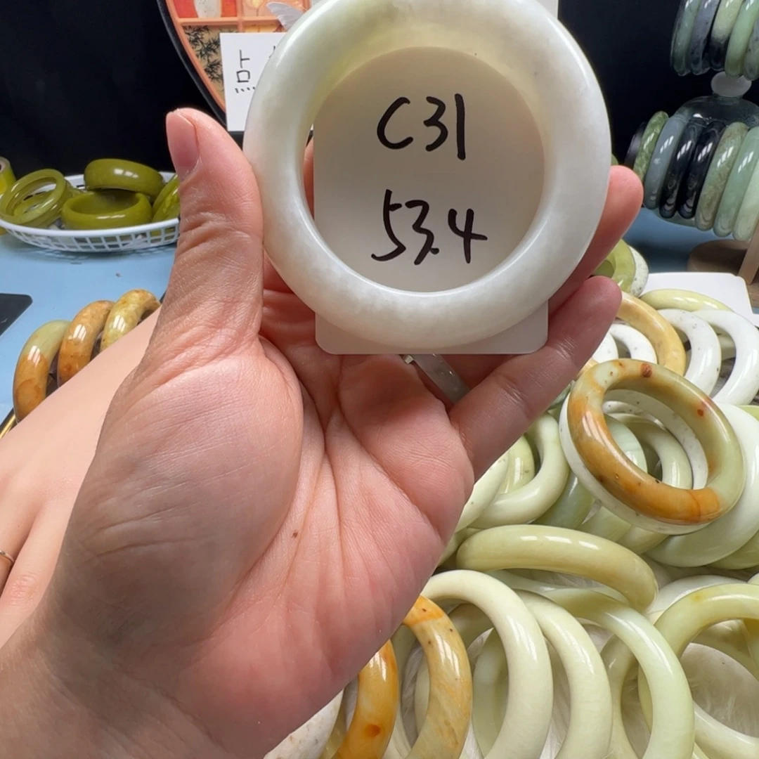 蛇纹石玉合金手镯