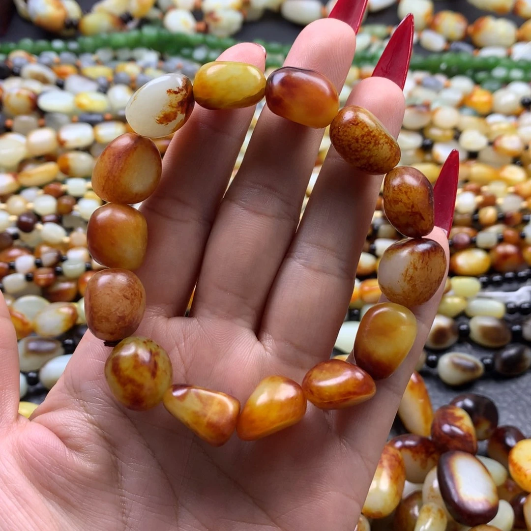 和田玉手链未镶嵌