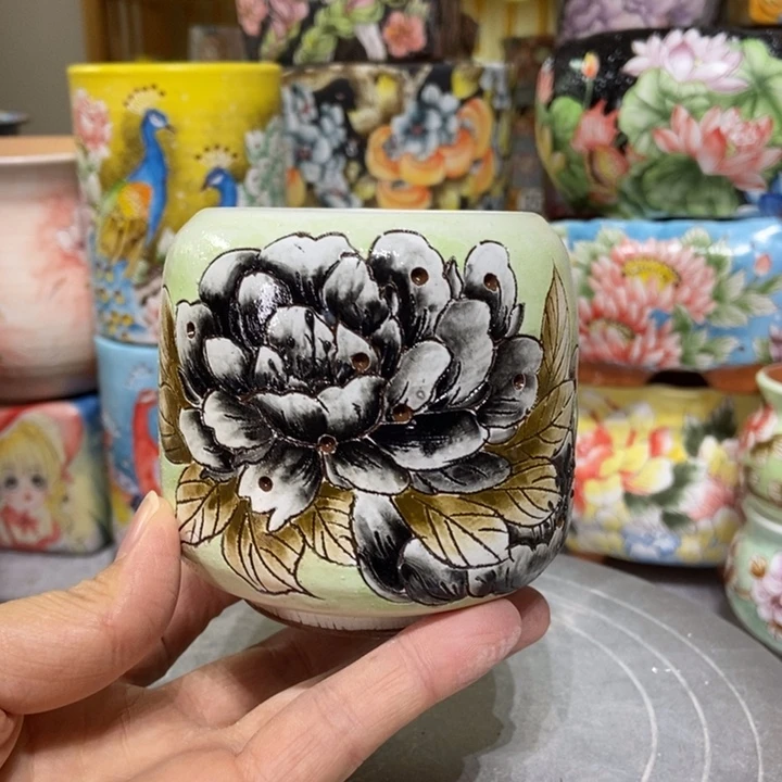 景德镇艺术手绘作品