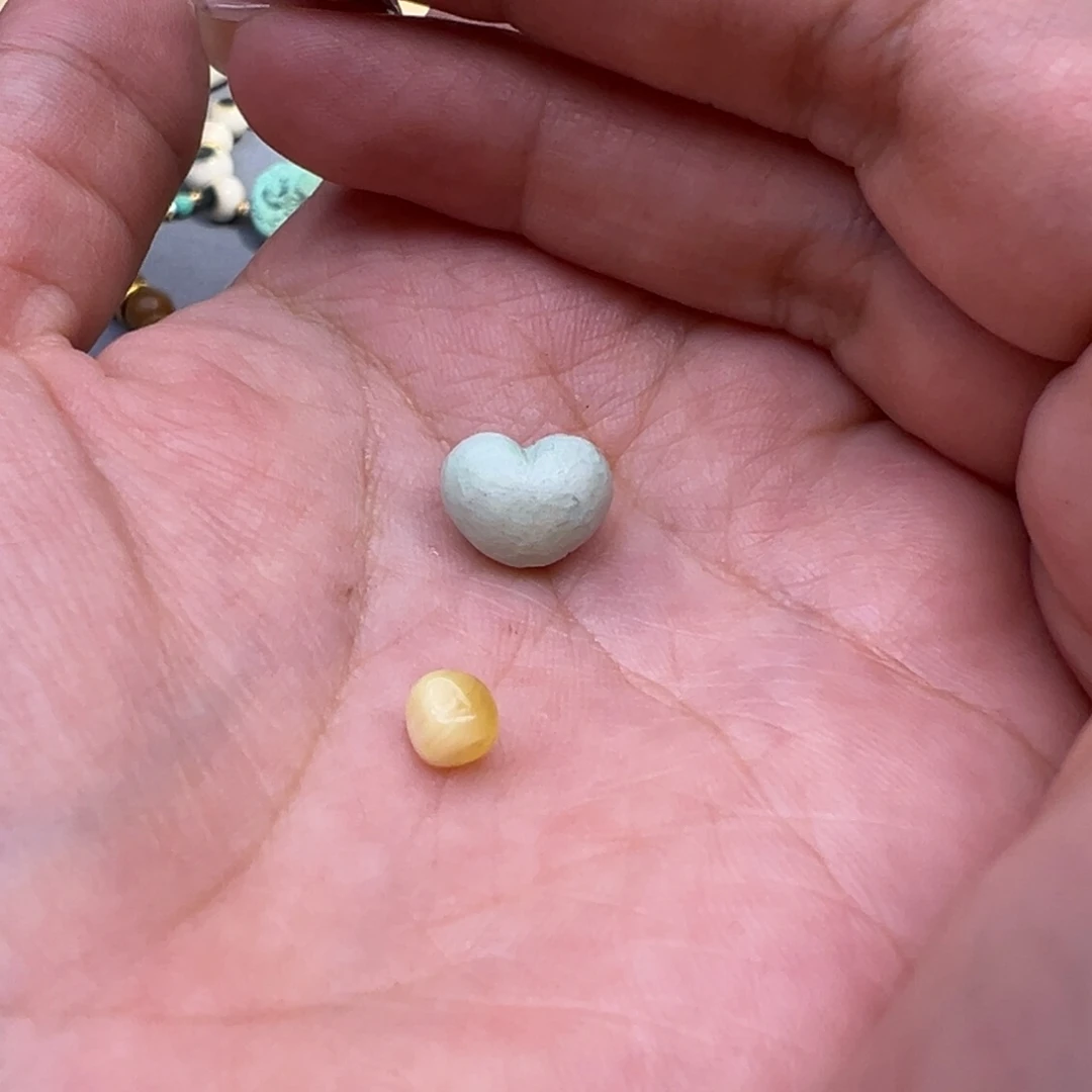 裸石琥珀未镶嵌配件