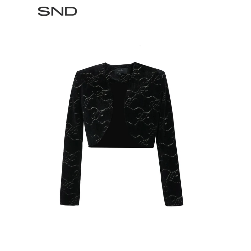 【YIYAN QIN 设计师品牌】SND 复古小香风短外套