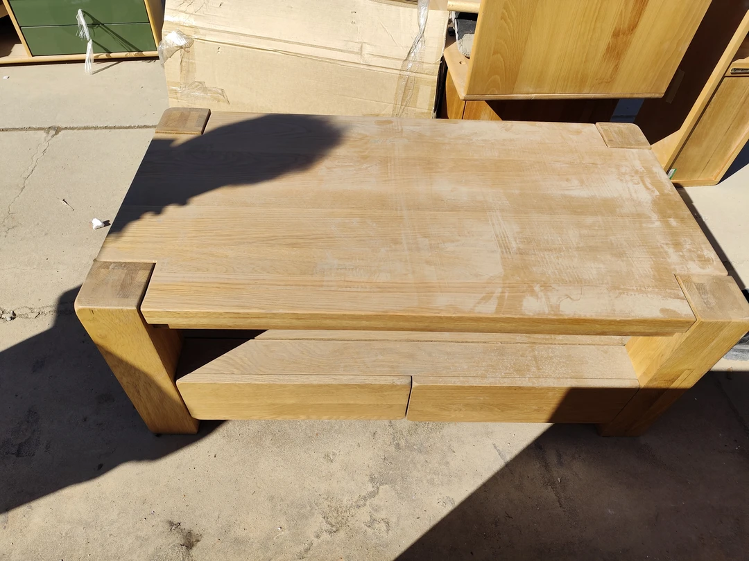 茶几 橡木 110*58*45 瑕疵无售后 1