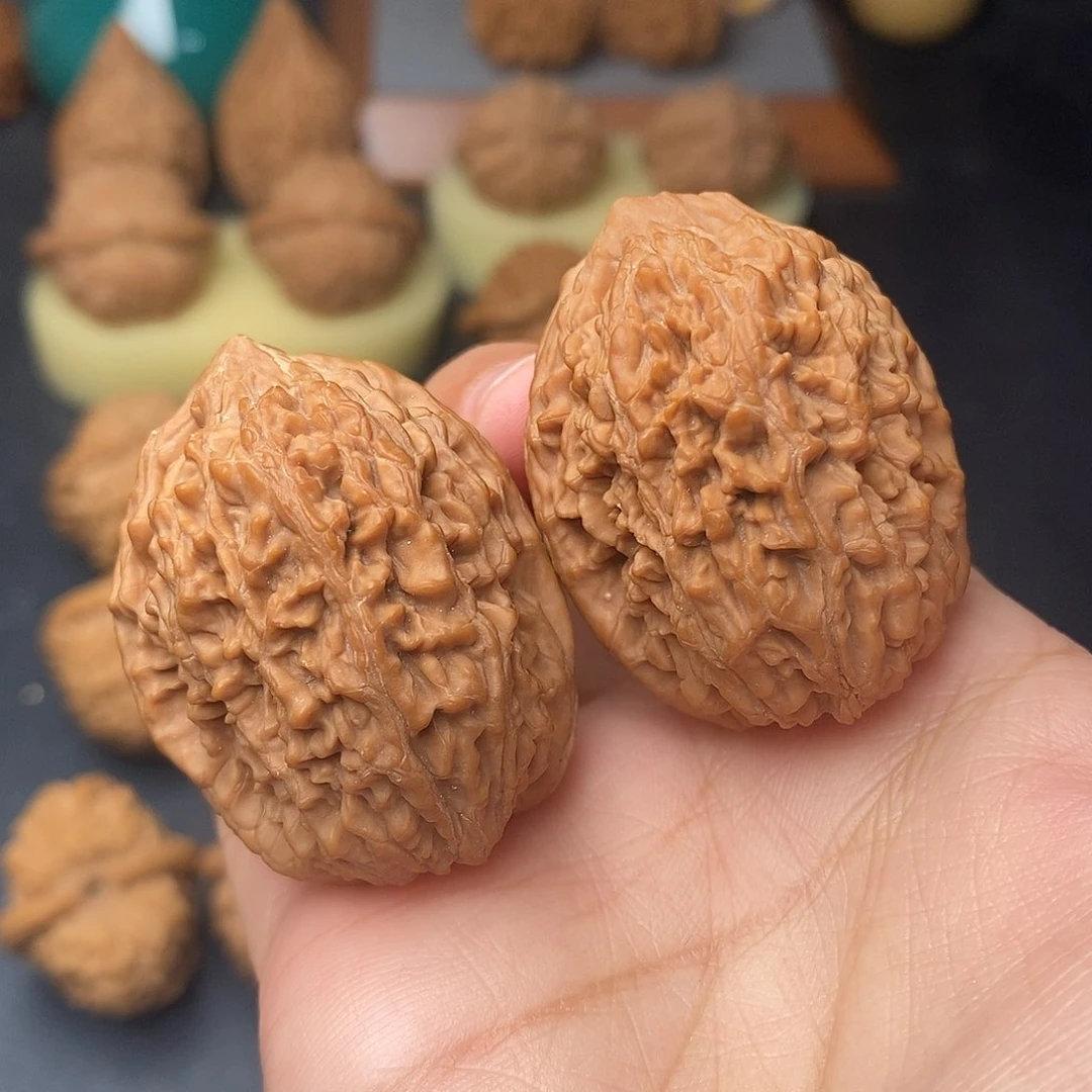 把件文玩核桃大蒜头全品34