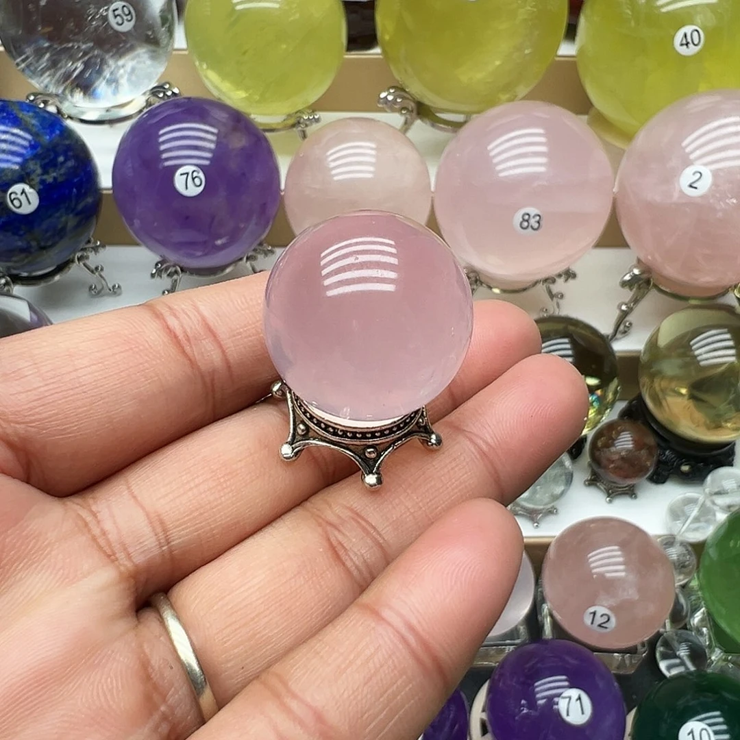 水晶未镶嵌珠宝半成品