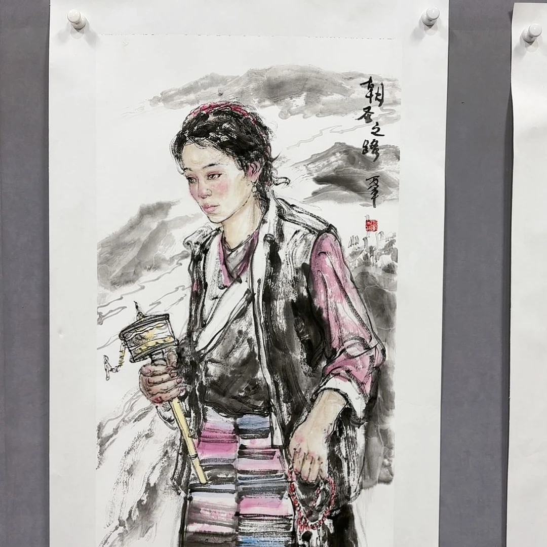 国画国画纯手绘作品请放心去藏