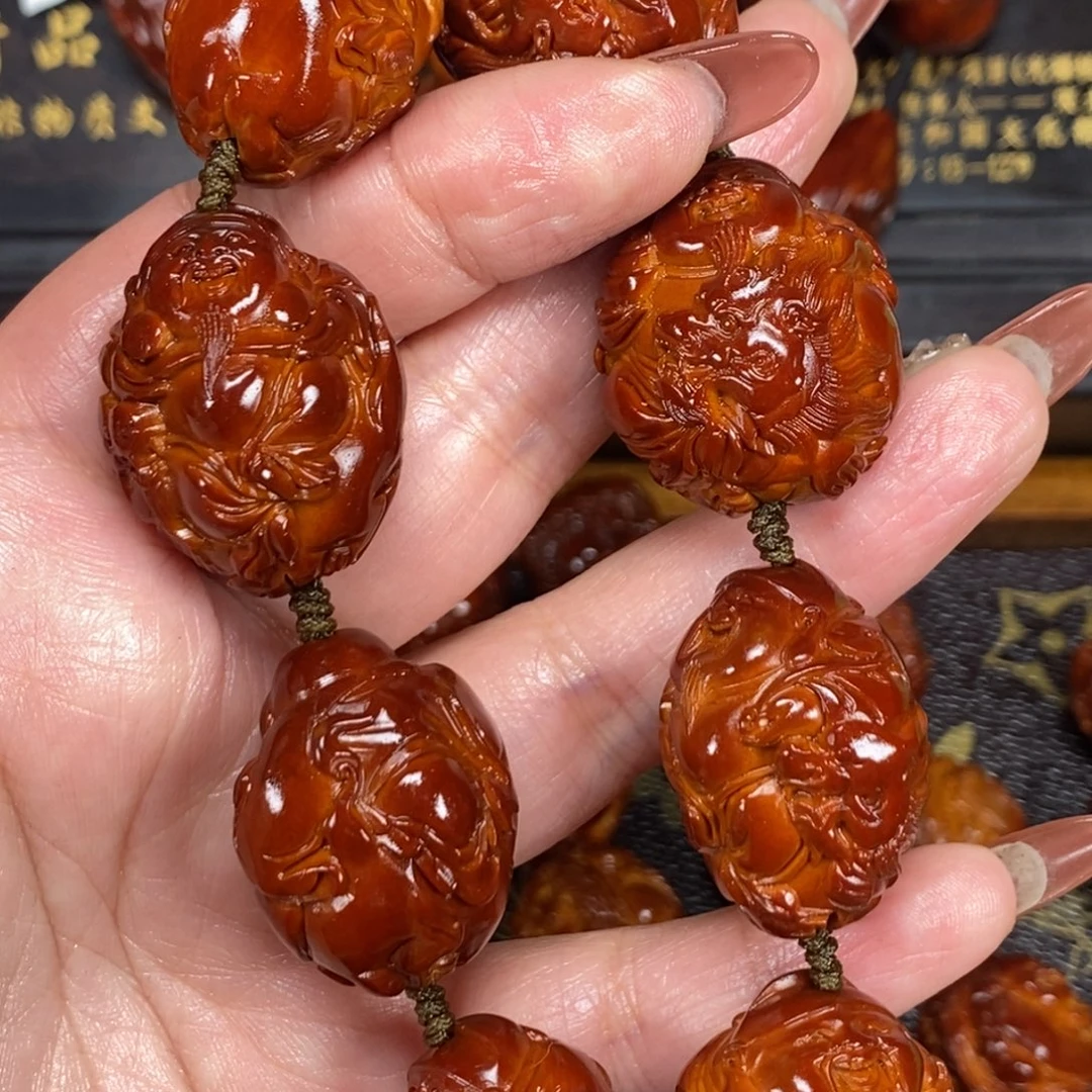 方***式吊坠橄榄核龙财111111