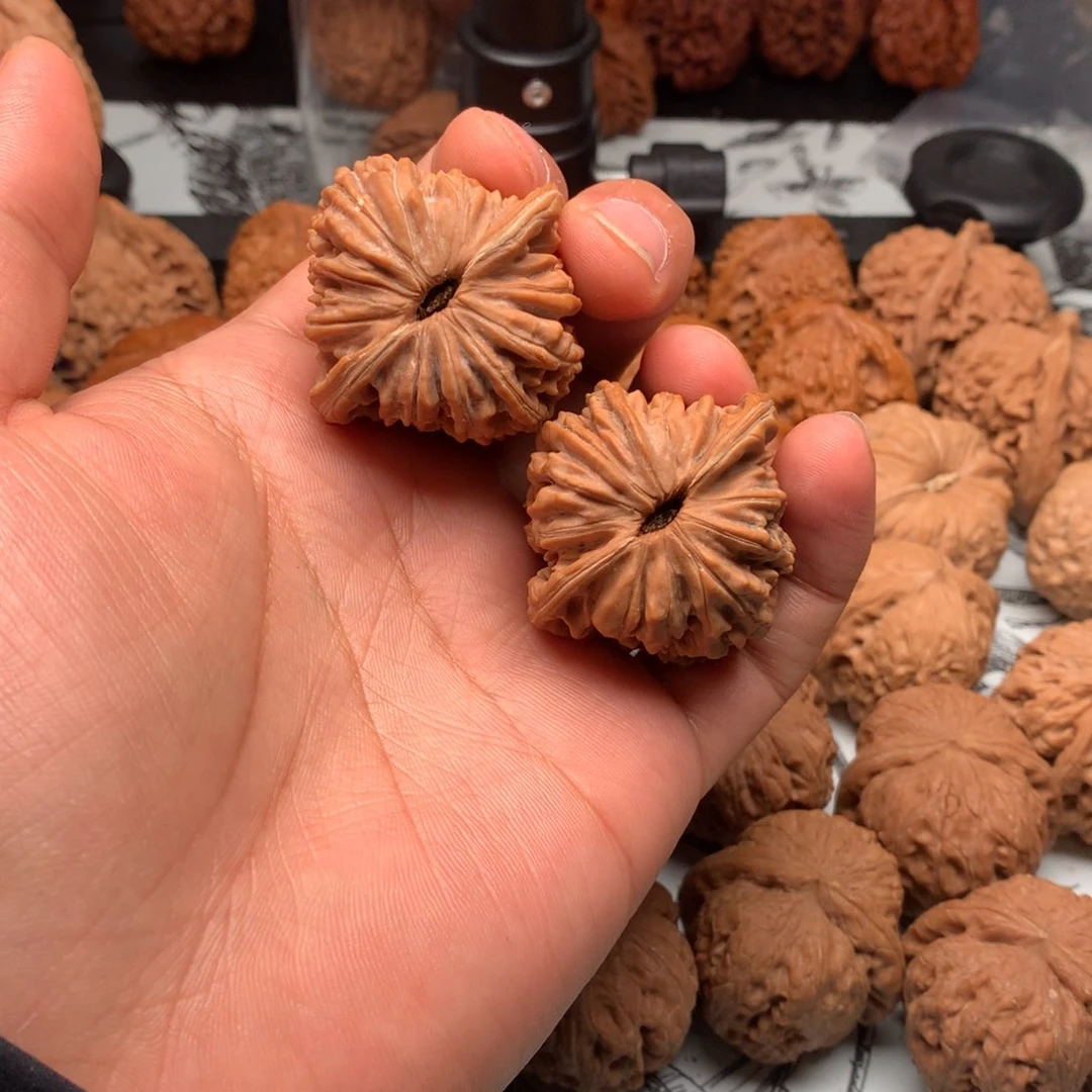 把件文玩核桃四座楼42尺全品