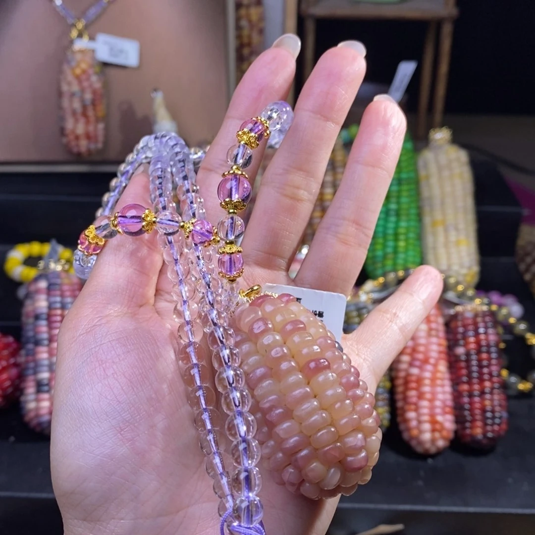 有机玻璃i****啦文玩玉米