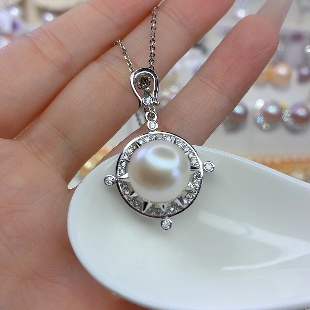 颈饰淡水珍珠合金