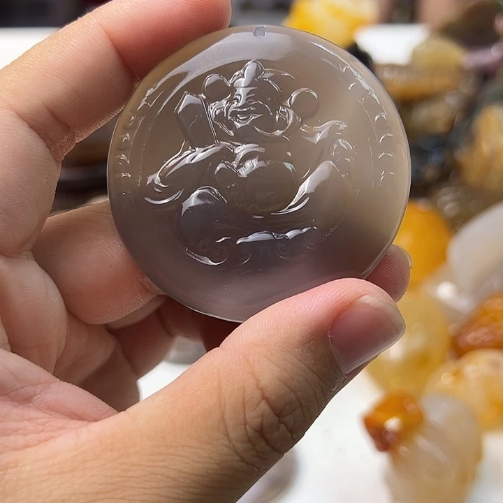 未镶嵌颈饰玛瑙/玉髓