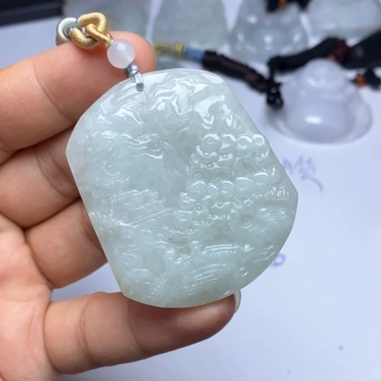 颈饰未镶嵌翡翠翡翠