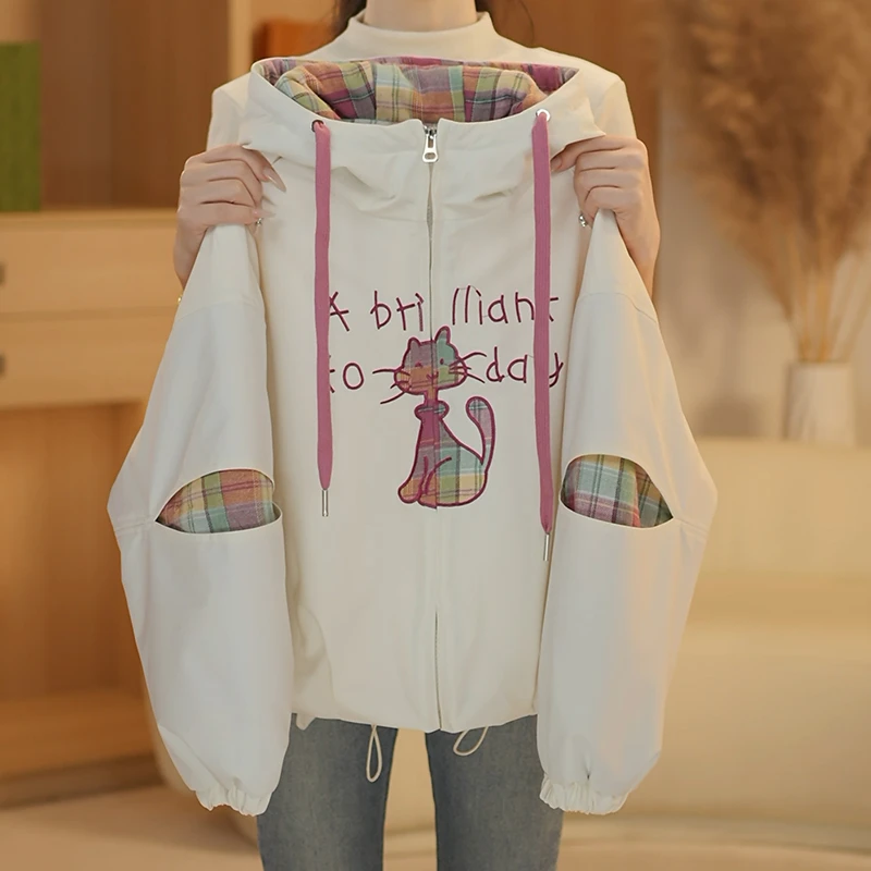 女童加绒加厚外套2025秋冬装新款儿童洋气时尚保暖上衣WT-25158