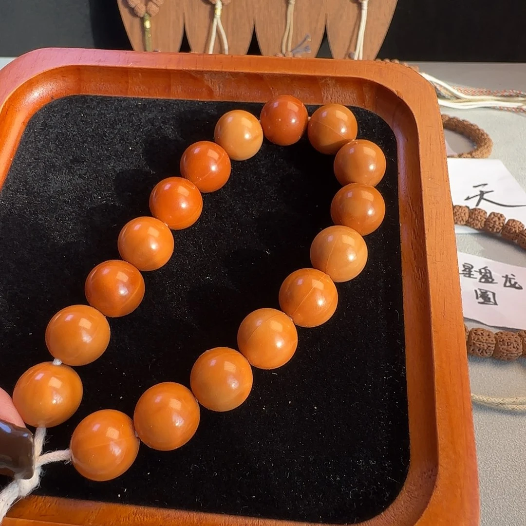 手串猴头核桃龙岩料圆珠猴头手串