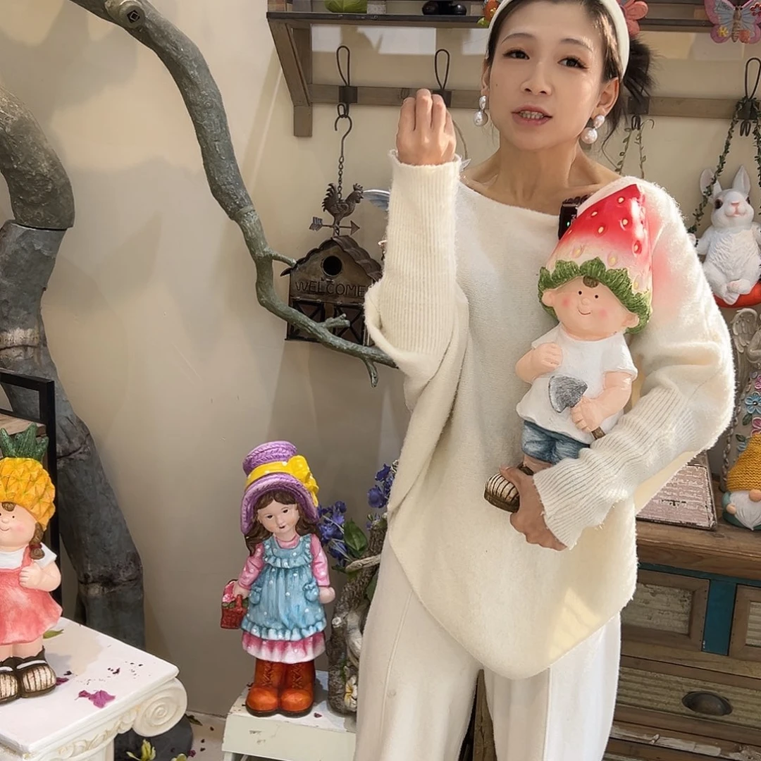花园摆件红红火火