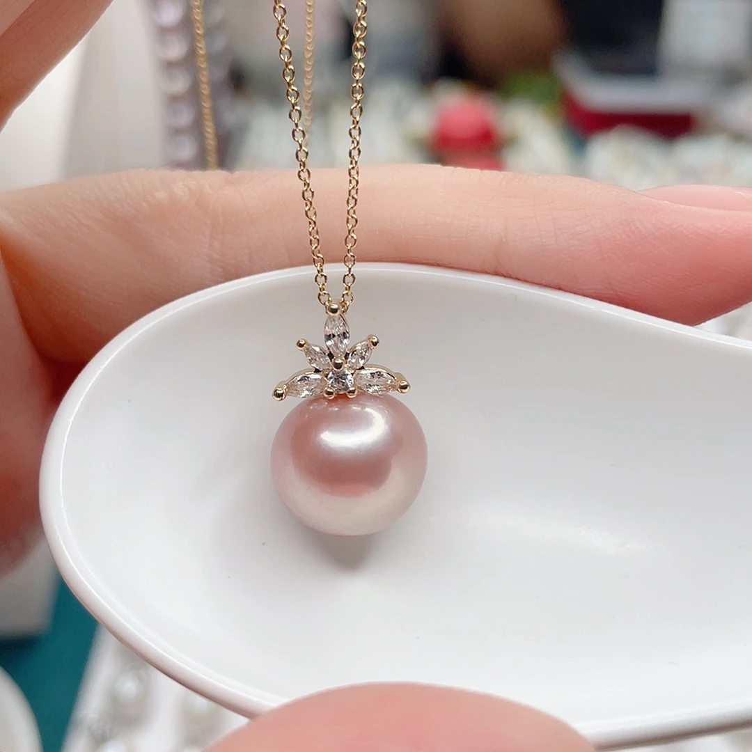 吊坠(赠链)合金淡水珍珠