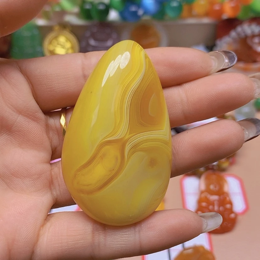 【闪购商品】玛瑙/玉髓颈饰未镶嵌纸*