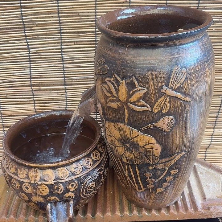 粗陶口径19/39，20/16➕15W水泵➕1.5米水管➕过滤棉