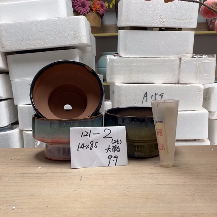 粗陶多肉花盆微瑕2