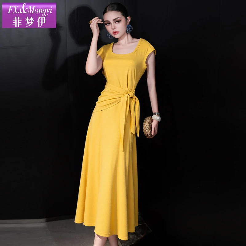 菲梦伊新款时尚连衣裙FXXL1407