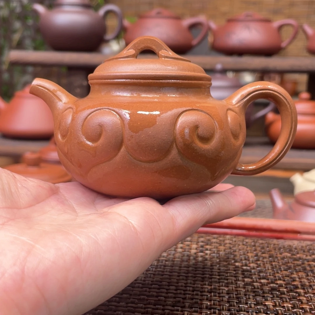 茶壶紫砂宜兴原矿紫砂手工制150