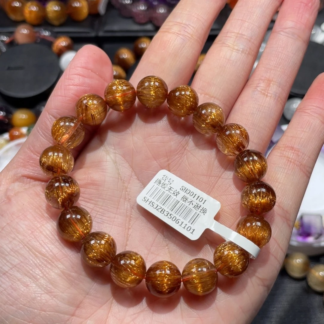 未镶嵌水晶手链铜顺发10.8mm