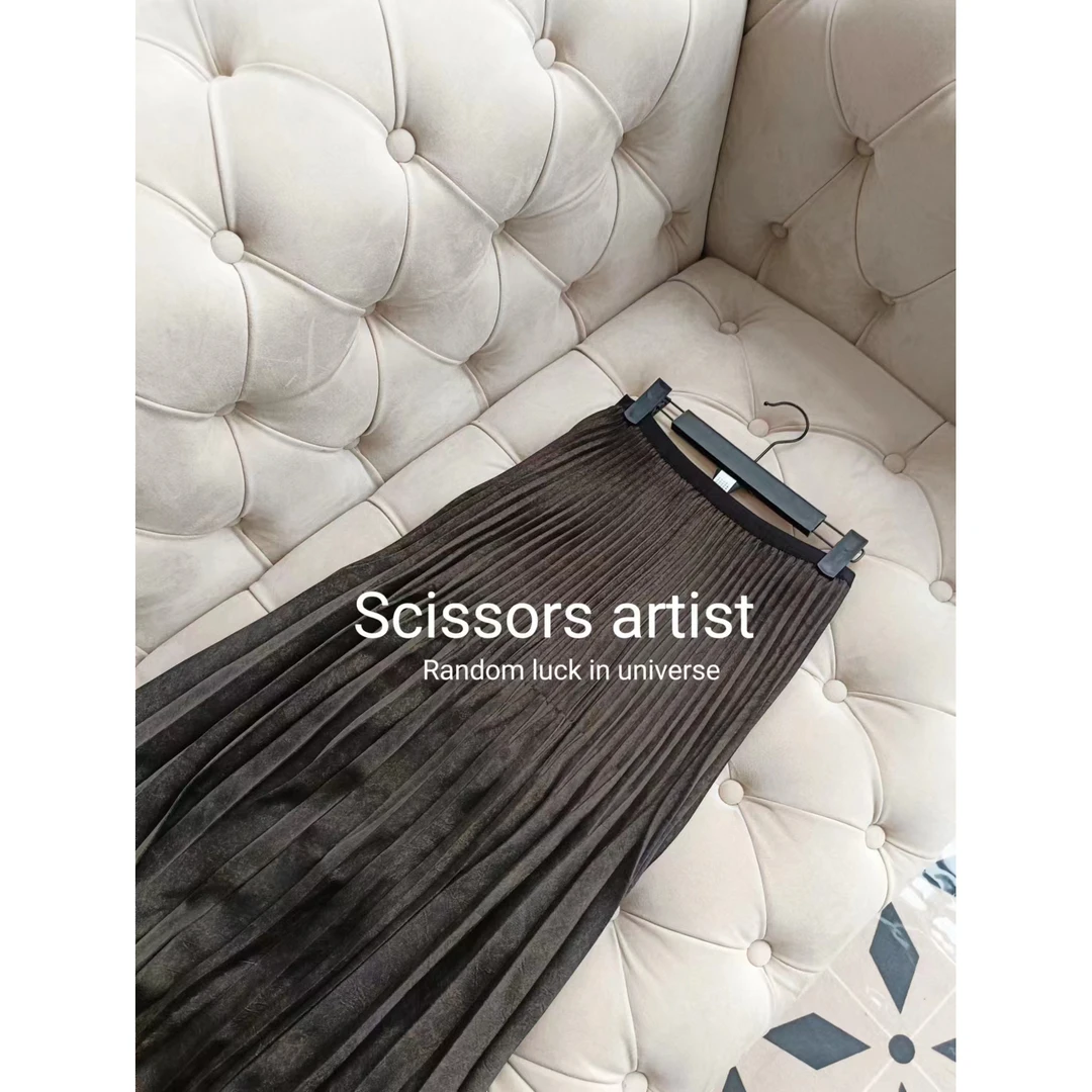 【Scissors artist】梦回星河夜高端设计师走秀半身裙长款气质0222