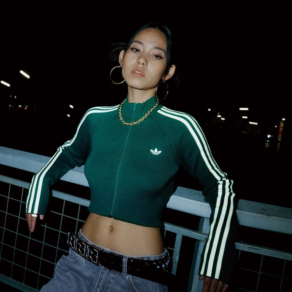 Adidas三叶草ADICOLOR 运动修身夹克外套JY2599