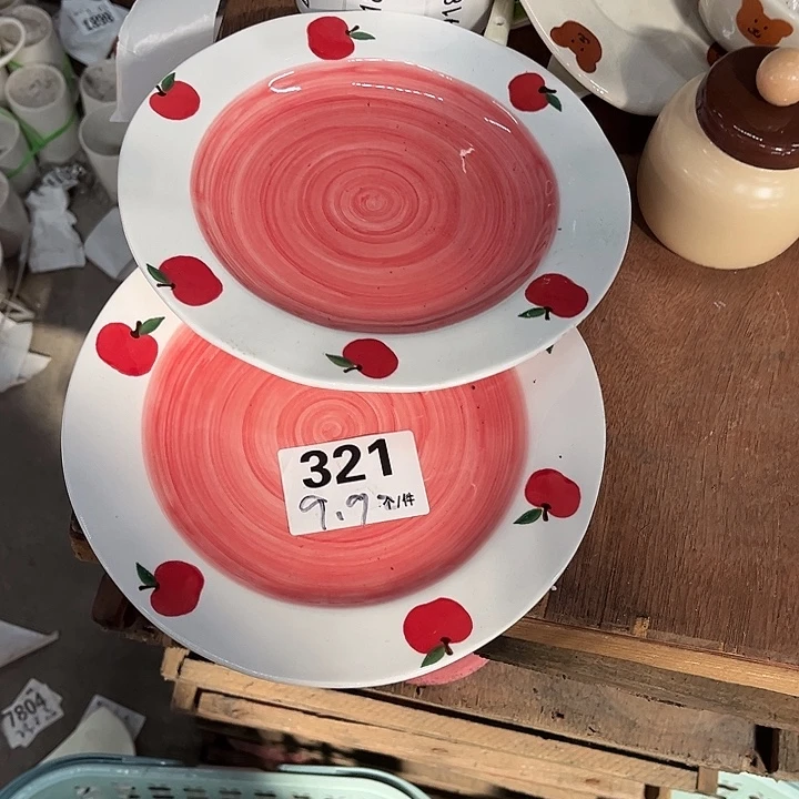 瓷微瑕外贸餐具321