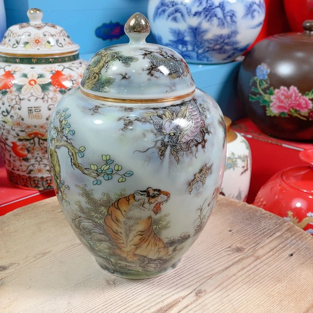 【闪购商品】罐陶瓷茶叶罐密封罐