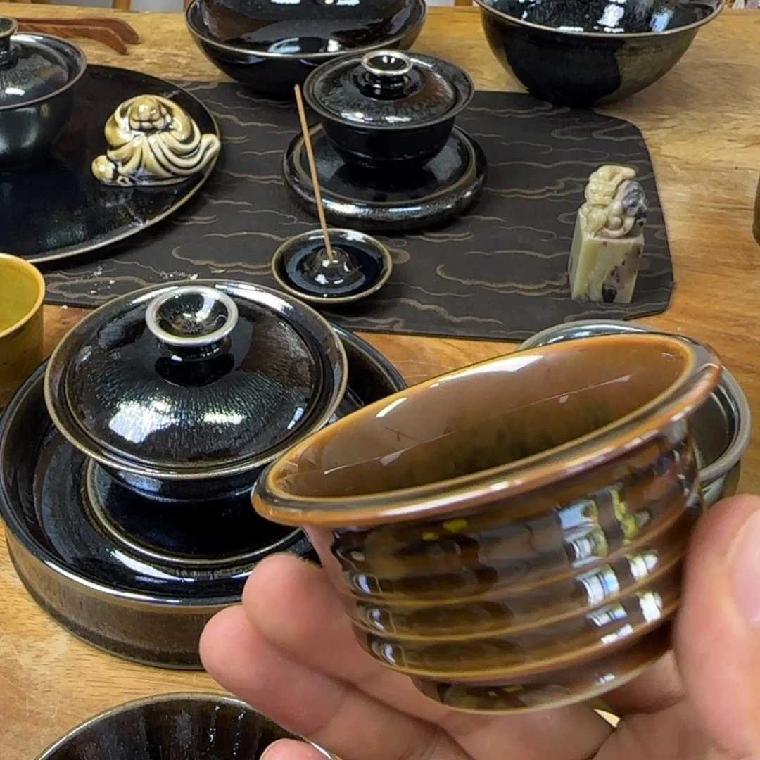 付***码茶盏白丁瓷坊作品