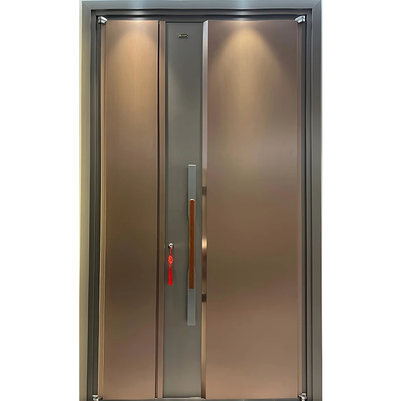 新款智能入户门甲级加厚安全门别墅对开门