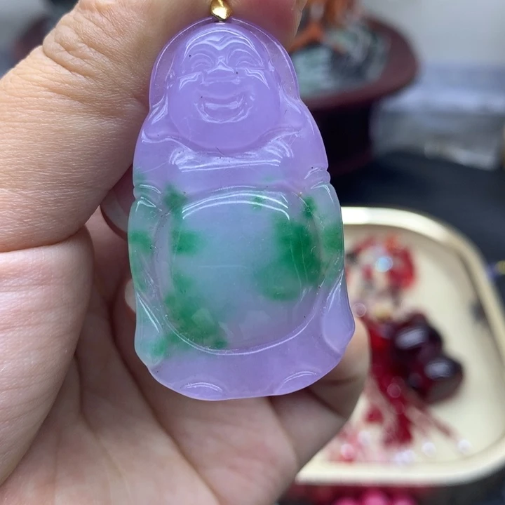 翡翠未镶嵌颈饰吊坠
