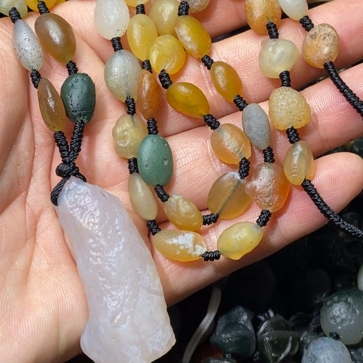 玛瑙/玉髓合金手链