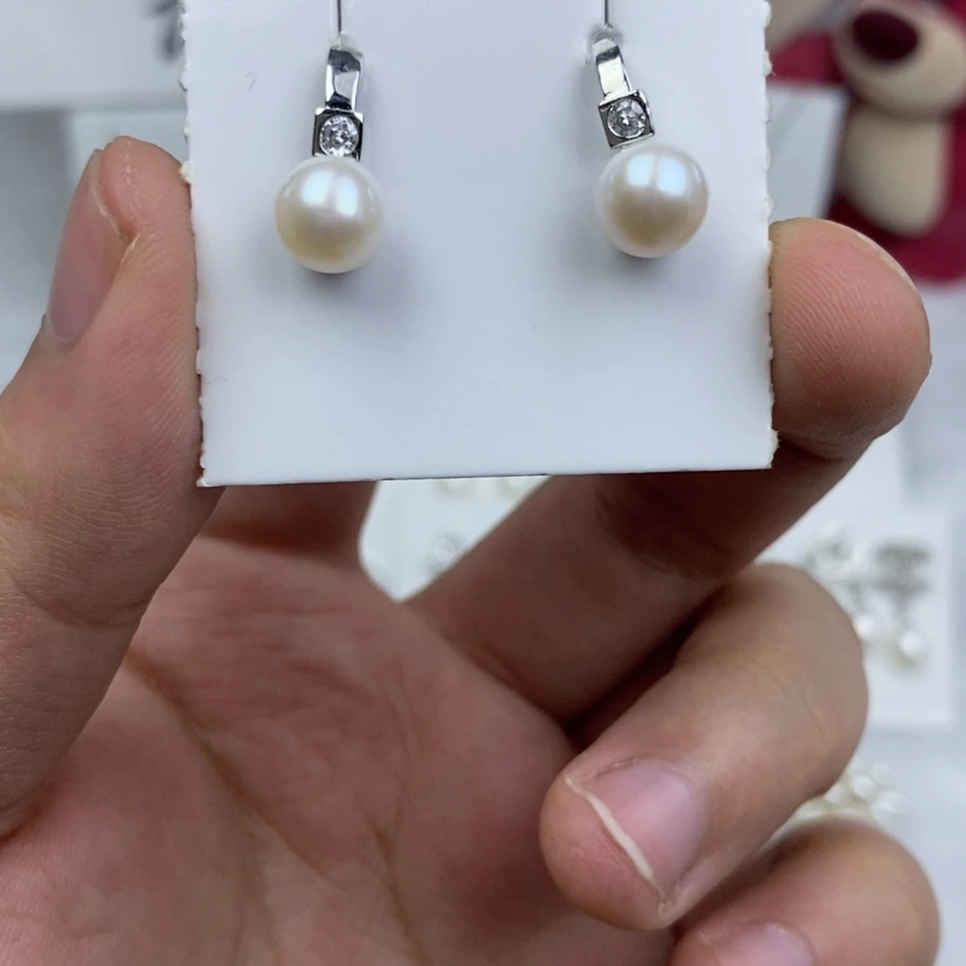 耳饰未镶嵌淡水珍珠
