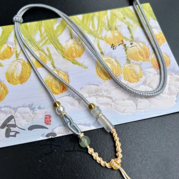 手工编织扭转乾坤结精美款挂坠绳吊坠绳挂绳绳子可调节百搭绳